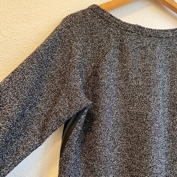 Dolan Marled/Houndstooth Knit Side Zipper Sweater - Picture 13 of 13